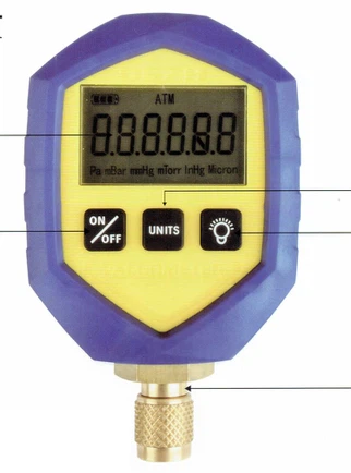 Medidor de vácuo digital compacto WK-VG89