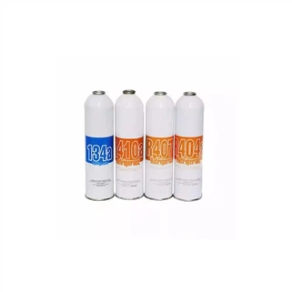 Recarga de tipos de gás refrigerante R404a para refrigerante automotivo